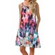 thumbnail image 2 of Elegante mujer sin mangas Rounk cuello verano cómodo bolsillos de impresión Casual vestido de tanque suelto OAVQHLG3B Store lin121212, 2 of 5