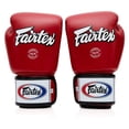 thumbnail image 4 of Fairtex BGV1 Muay Thai Boxing Training Sparring Gloves for Men, Women, Kids | MMA Gloves for Martial Arts| Premium Quality, Light Weight & Shock Absorbent 8 oz Boxing Gloves -Red/White/Black, 4 of 5