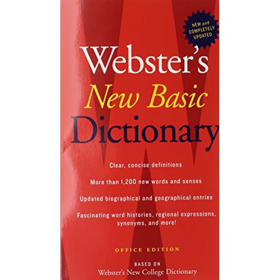 Pre-Owned Webster's New Basic Dictionary, Office Edition (Paperback) 0618947213 9780618947218