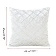 thumbnail image 3 of 45x45cm Fashion Simple Stripe Throw Pillow for Case Bedroom Sofa Cushion Cover D Red, 3 of 4