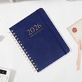 thumbnail image 4 of Fmxomd July 2025 - Dec 2026 Planner Schedule Planner 2025-2026 Weekly & Monthly Planning Book - 8.5x6 Inch Daily Calendar College Teacher Planner - Dark Blue, 4 of 6