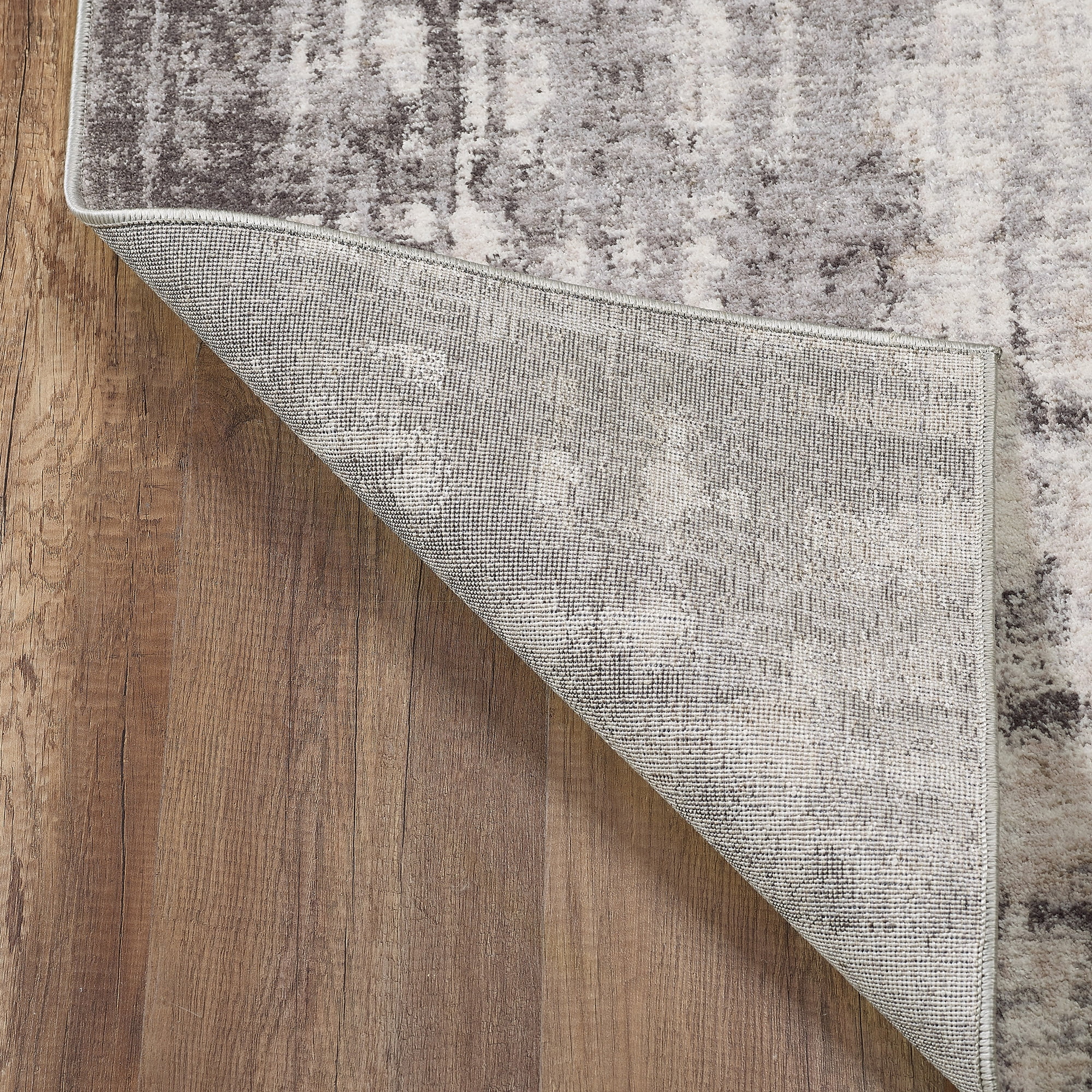 Better Homes & Gardens Grey Abstract Indoor Area Rug, 5' x 7'