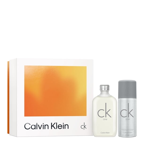 Perfume Calvin Klein Ck One Eau de Toilette, juego de 2 piezas, color cítrico