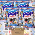 thumbnail image 2 of Candy Pop Bulk Pack - M&M's - 4 Individually Sealed 5.25 Ounce Bags - Candy Coated Popcorn - Made With M&M's Minis Candy - For Snacks, Lunches, Movie Nights - In A Cornershop Confections Pack, 2 of 3