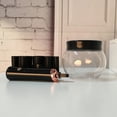 thumbnail image 3 of Brocha de maquillaje, cepillo eléctrico Limpiador de brochas de maquillaje eléctrico y secador de brochas (batería negra negra), 3 of 5