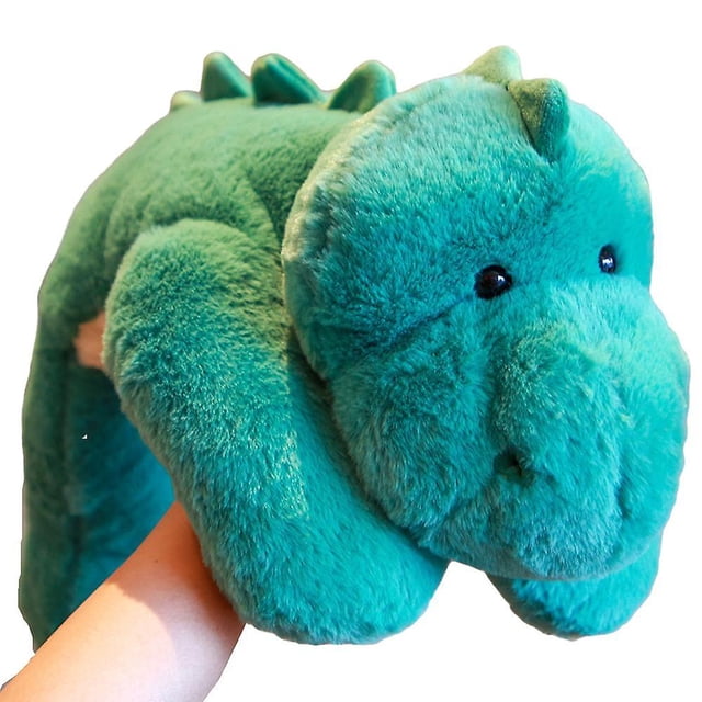 Muñeco de peluche de oso durmiendo, regalo de cumpleaños para niños, color verde