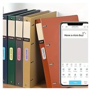 Portable Printer Thermal Printer Wireless Self-Adhesive Printer Tag Machine for Office School