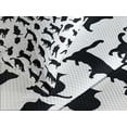 thumbnail image 4 of Ambesonne Cat Lover Quilted Bedspread Set 3 Pcs, Silhouettes in Black, Queen Size, Black White, 4 of 5