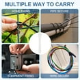 thumbnail image 6 of Uxcell Cable Zip Ties Self-Locking Nylon Wire Tie Wraps Heavy Duty for Indoor and Outdoor White 14 Inch, 6 of 6