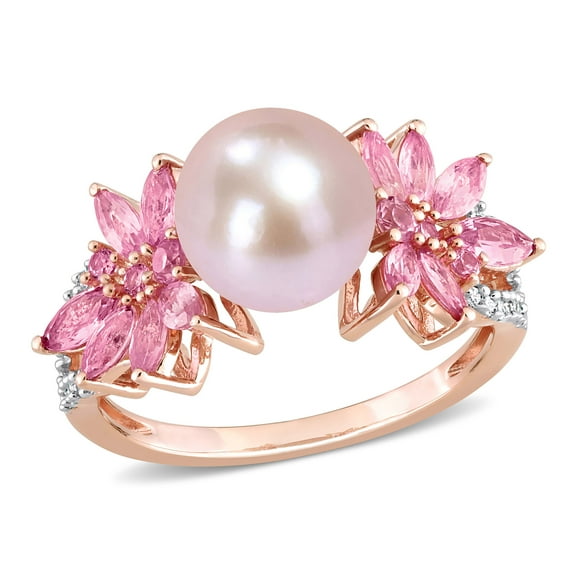 Everly Women's Cultured Pearl 14k Rose Gold Ring