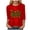 Red, variant on St Patricks Day Shirt Women Lucky Irish Shamrock Paddy's Day Clothes Top (Dark Gray, S)
