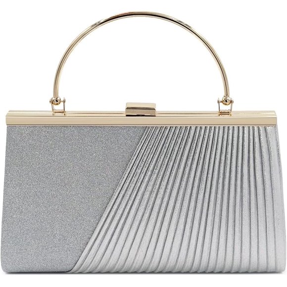 UTAH-Sparkle Evening Bag Bling Clutch Purses for Women Envelope Clutch Party Shoulder Handbag Twinkling Wedding Bag with Chain