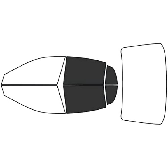 Avery Dennison NR Nano Ceramic IR Window Tint Kit Compatible with Acura Tl 2004-2008 - Back Precut