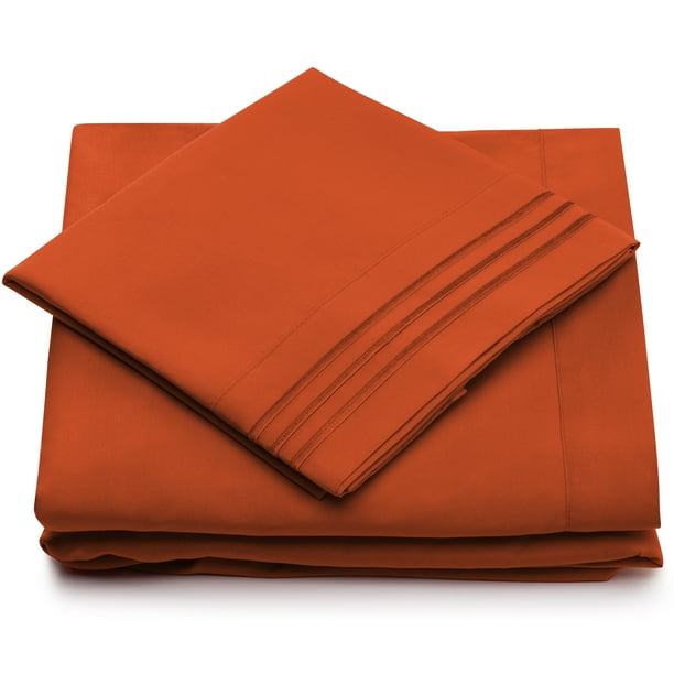 Cosy House Collection 1500 Series Hypoallergenic Silky Soft Brushed Microfiber Bed Sheet Set