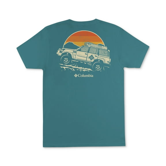 Columbia Men's Kono Graphic T-Shirt Green Size Small