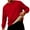 Red, variant on Mens Sherpa Lined Sweatshirt Crewneck Thick Thermal Shirts Fleece Pullover Heavyweight Winter Warm Sweatshirts