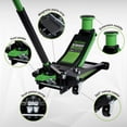 thumbnail image 3 of 3-Ton (6,600 lbs) Low Profile Steel Hydraulic Floor Jack with Dual Piston Pump, Foot Pedal, Extension Adapter for Off-Road Cars, SUVs & Trucks Repair, 3 of 11