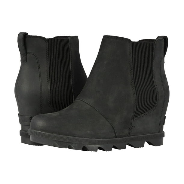 sorel women's joan of arctic wedge ii waterproof chelsea booties