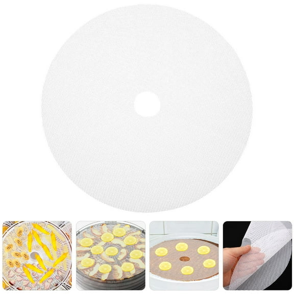 ROSENICE Dehydrator Pads 2Set Reusable Silicone For Food Dehydration 12.97X12.97X0.04In Home Users