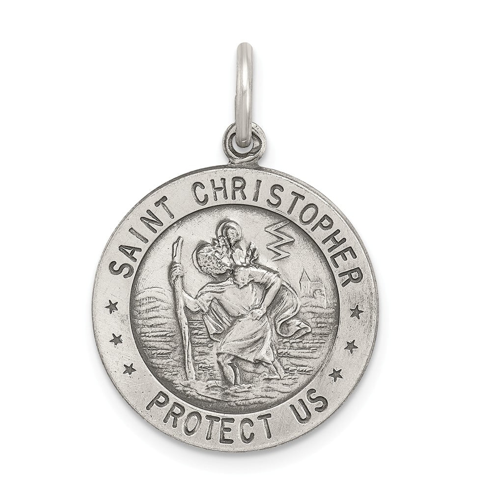 st christopher soccer medal