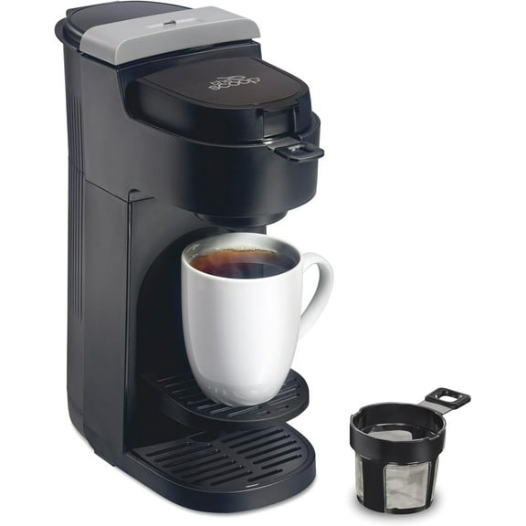 Single Serve Coffee Maker & Fast Grounds Brewer for
