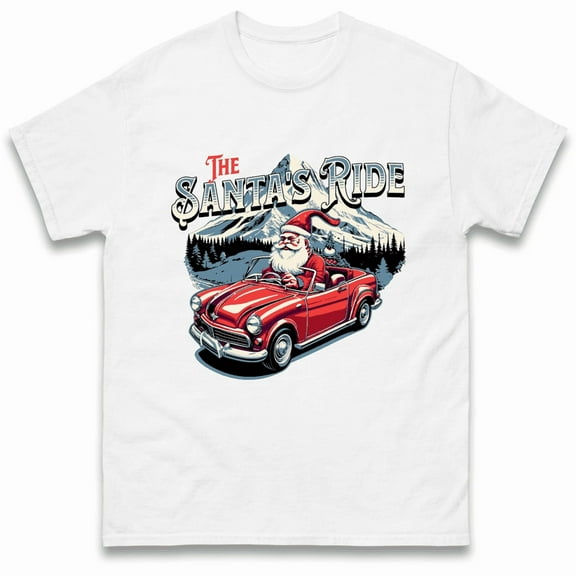 The Santas Ride Christmas T Shirt