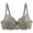 Green, variant on Plus Size Underwired Bras for Women Deep V Neck Lace Full Coverage Balconette Bras Push Up Bras Everyday with Adjustable Straps Green 95C