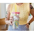 thumbnail image 2 of Vaso para bebidas frías Silver Buffalo Sanrio Hello Kitty de 600 ml con tapa, 2 of 2