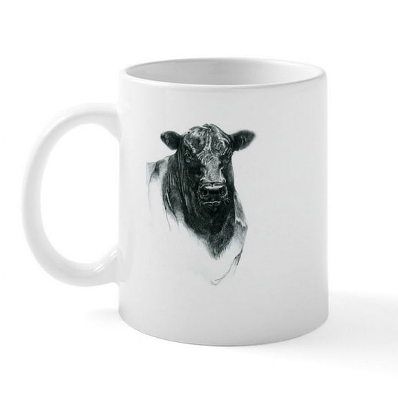 CafePress - Angus Herd Bull Mug - 11 oz Ceramic Mug - Novelty Coffee Tea Cup