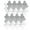 Silver 46x40x23mm, variant on 100 PCS Hexagon Mirror Tile Wall Sticker 3D Acrylic Mirror Wall Sticker Decor Stick on Modern Decal for Home Living Room Bedroom - 46x40x23mm