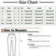 thumbnail image 3 of Idoravan Women's Plus Size Pants Clearance Womens Corduroy Casual Solid Elastic Waist Trousers Long Straight Pants, 3 of 9