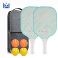 thumbnail image 1 of Pickleball Paddles USAPA Approved Set Rackets Honeycomb Core 4 Balls Portable Racquet Cover Carrying Bag Gift Kit Indoor Outdoor R, 1 of 6