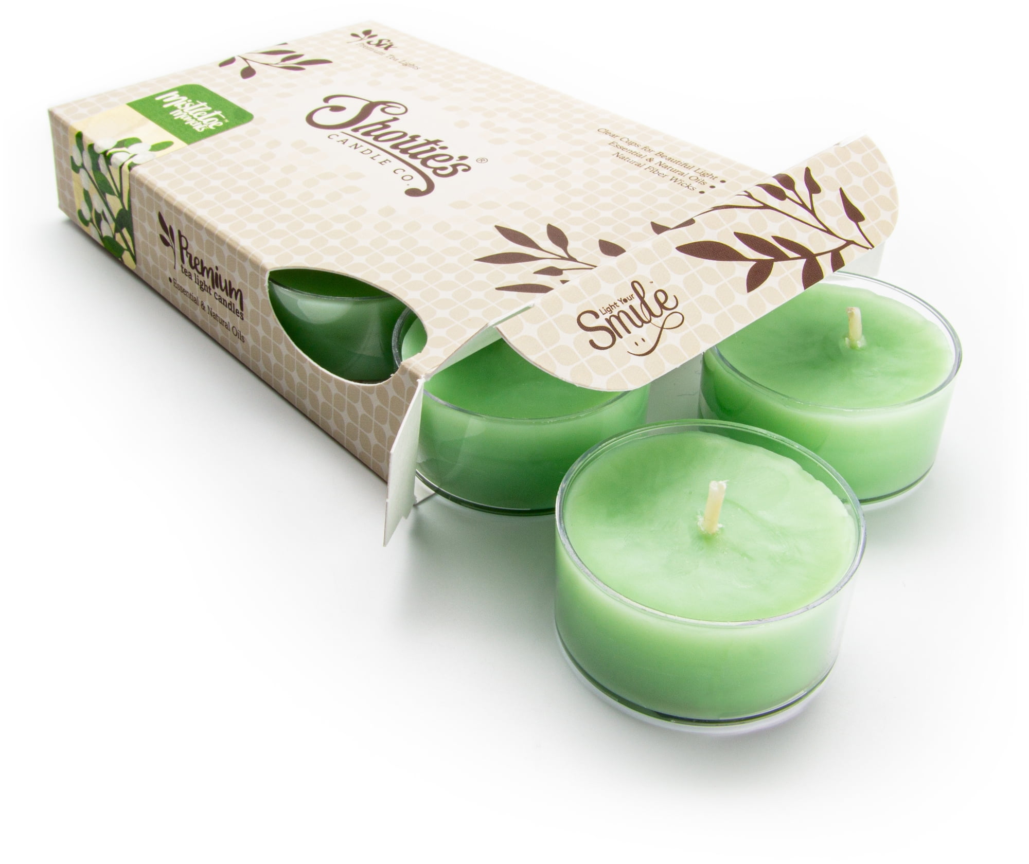 Mistletoe Moments Tealight Candles Highly Scented with Natural Oils