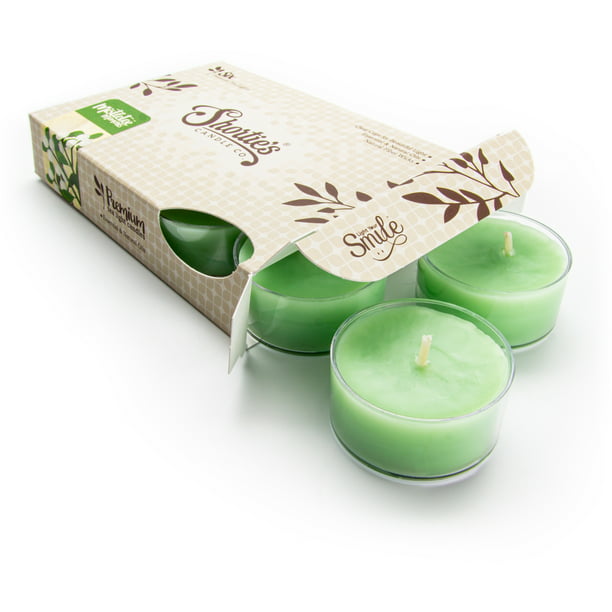 Mistletoe Moments Tealight Candles - Highly Scented with Natural Oils ...