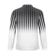 thumbnail image 4 of Blusa y camisa de manga larga con cuello vuelto para hombre, informal, con cuello vuelto, estampado, para fitness, deportiva, de manga larga, de poliéster, 4 of 5