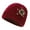 Wine Red, variant on Winter Hats for Women Floral Knitted Beanie Hats Warm Ladies Caps and Hats Middle Aged and Old Women Head Wear Knitted Hat for Winter Outdoor