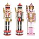 thumbnail image 3 of 3 uds de Cascanueces marioneta decorativa artística para casa de mesa EstiloL Zulema Figurita de Cascanueces, 3 of 8