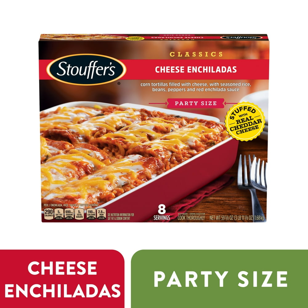 Stouffer's Party Size Cheese Enchiladas Frozen Meal 59.375 oz