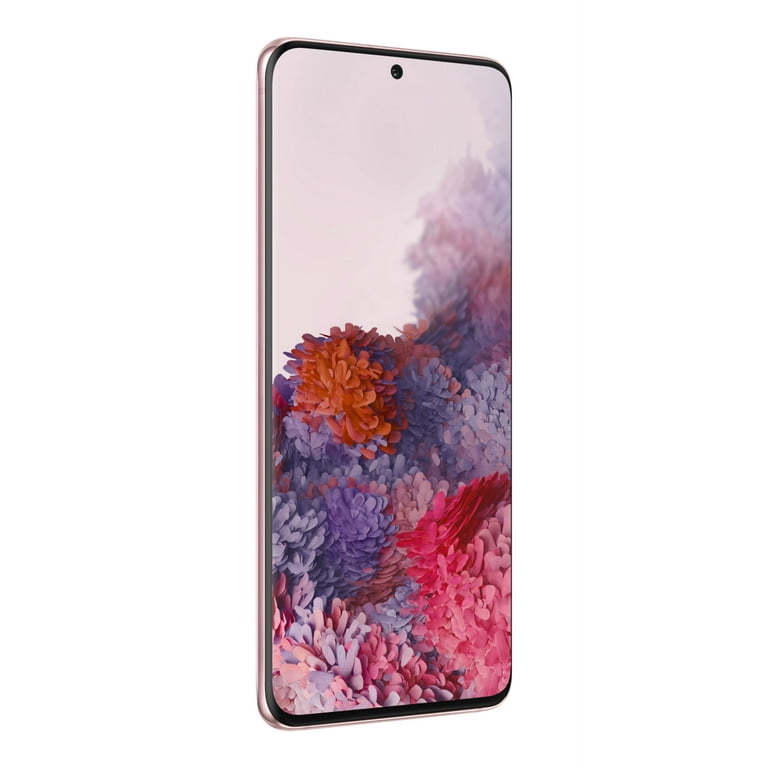 SAMSUNG Galaxy S20, Unlocked 5G Smartphone, 128GB Pink, with SAMSUNG Galaxy S20, Unlocked 5G Smartphone, 128GB Pink, with