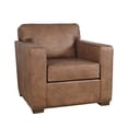 thumbnail image 6 of Jofran Eastwood Faux Leather Lodge Accent Lounge Chair, 6 of 6