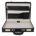 thumbnail image 3 of McKlein V Series LAWSON - Briefcase - top-grain cowhide leather - black, gold hardware, 3 of 5
