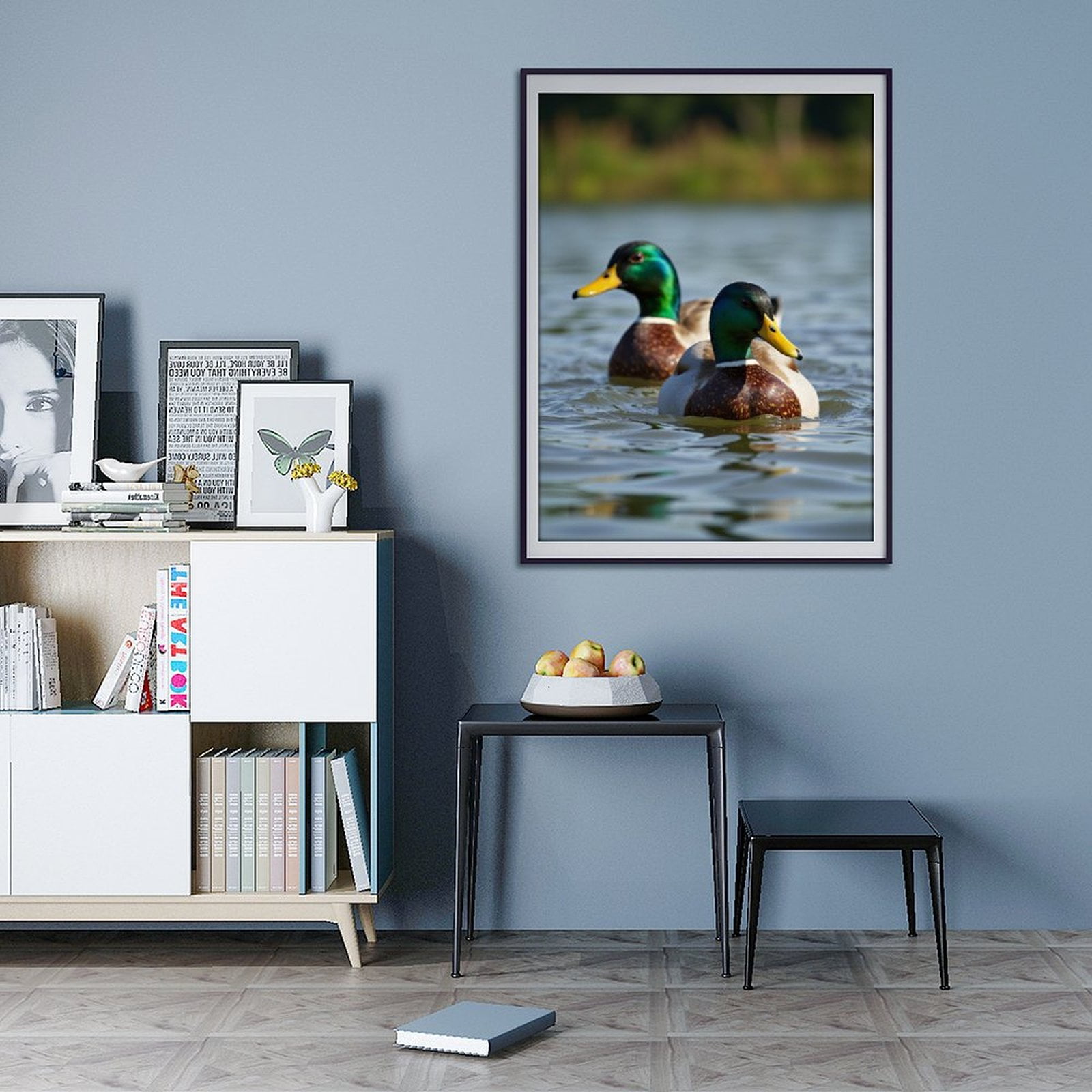 Diamond Art Kits for Adults - 5d Ducks Swimming Peaceful Lake Waters Diamond Painting for Adults, Diamond Art for Adults Beginners, Diamond Painting Kits for Adults for Home Wall Decor