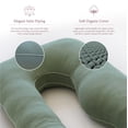 thumbnail image 2 of PharMeDoc Pregnancy Pillow - C Shaped Body Pillow for Pregnant Women - Sage, 2 of 8