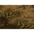 thumbnail image 1 of Ahgly Tapis Rectangulaire Lavable en Machine Intérieur Transitionnel Rouge Nuit, 7 Pieds x 9 Pieds, 1 of 7