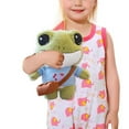 thumbnail image 5 of LGHDIWN Frog Stuffed Animals Toy with Doll Clothes, Frog Stuffed Animals Plush Toy with Removable Clothes Cute Soft Frog Plush Stuffed Gifts for Kids - 9.8 Inch, 5 of 6