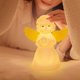 thumbnail image 4 of Luz nocturna para niños, lámpara de silicona de ángel multicolor con control de grifo, LED recargable al lado de la luz nocturna, 4 of 5