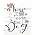 thumbnail image 2 of Allen, Kimberly 15x18 White Modern Wood Framed Museum Art Print Titled - A House Dog, 2 of 4