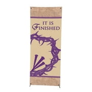 Cambridge WS690 X-Stand Banner: Crown W/Thorns