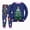 H157-Dark Blue, variant on TOWED22 Toddler Christmas Pajamas Boys Girls Baby Xmas Funny Graphic Print Holiday Pjs Sets Kids Snug fit 2pcs Long-Sleeve Sleepwear,2-3 Y