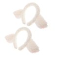 thumbnail image 5 of Cute Lamb Ears Headband Made from Soft Cloth Ideal for Decoration White Color One Size Fits All, 5 of 5
